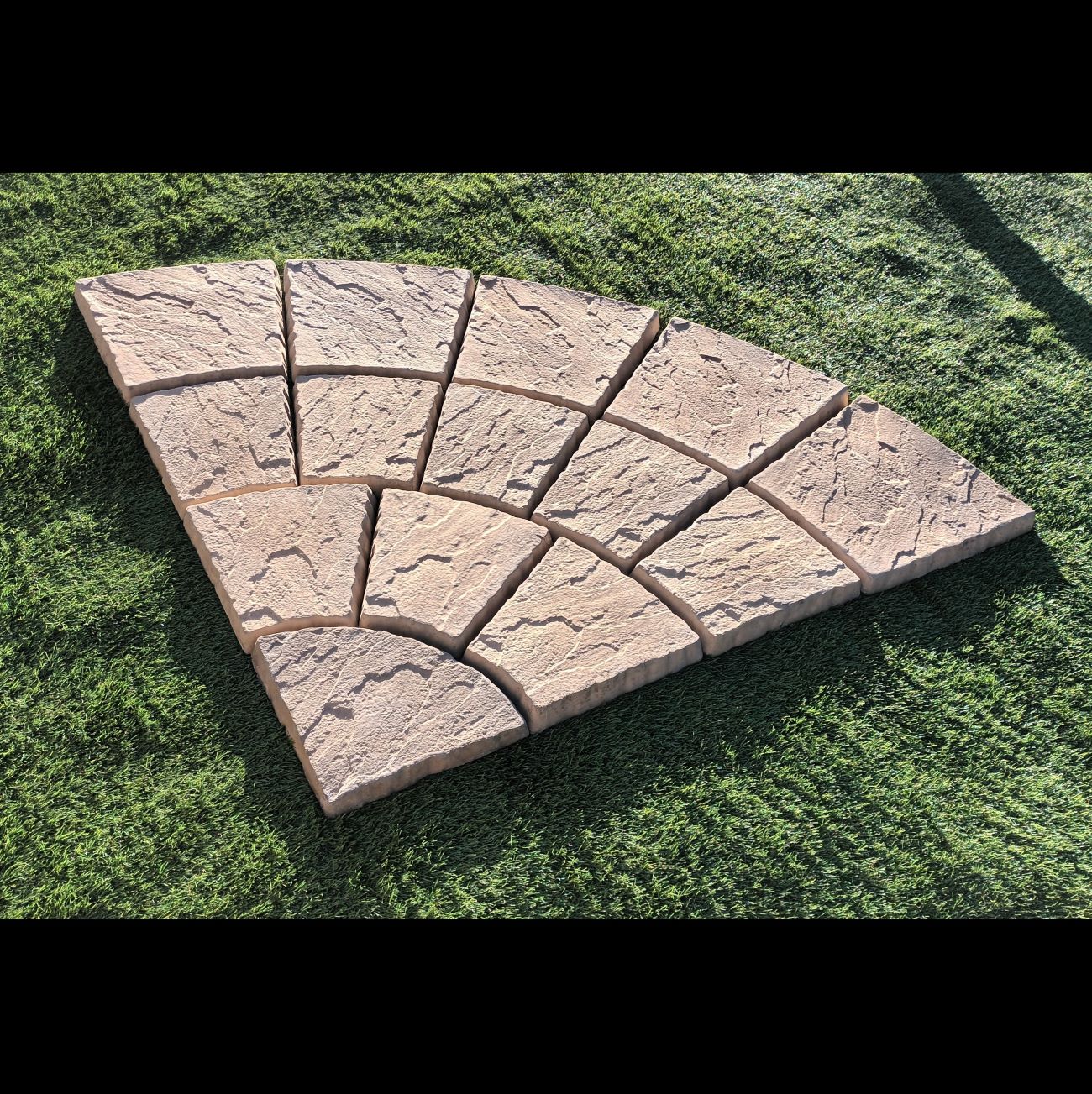 Quarter Circle Old Style | Landscape Paving