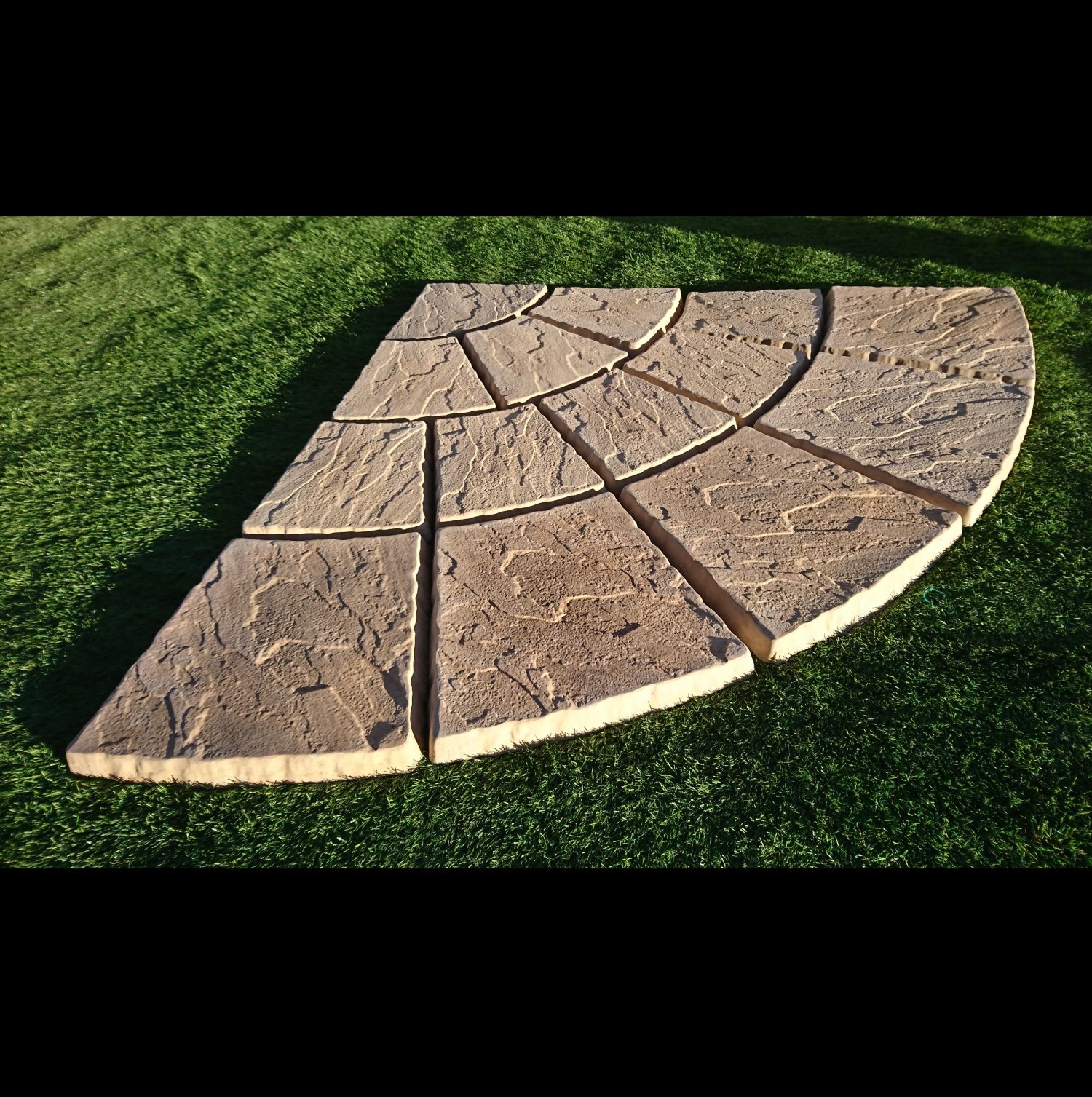Quarter Circle Old Style | Landscape Paving